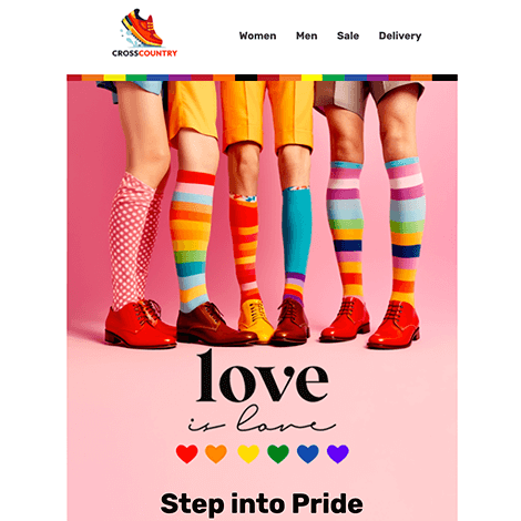 Step Into Pride Sale